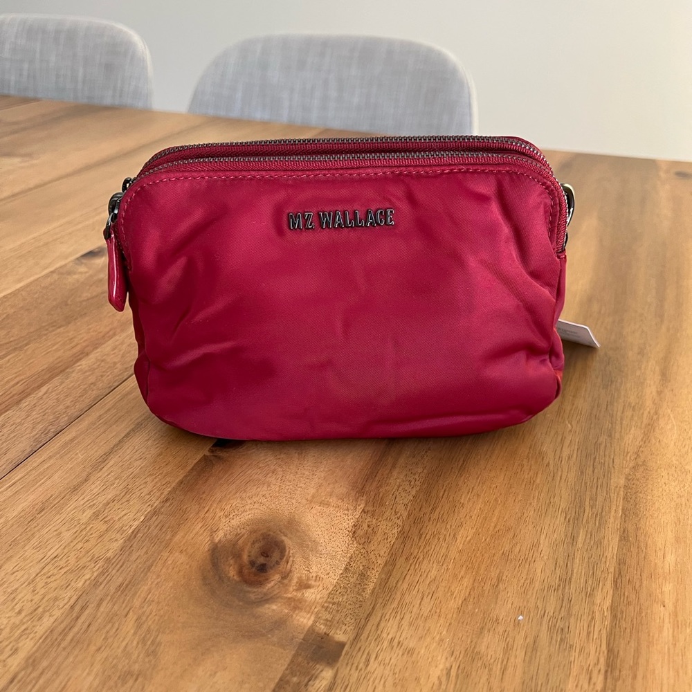 MZ Wallace Small Bowery Crossbody - Red Dahlia